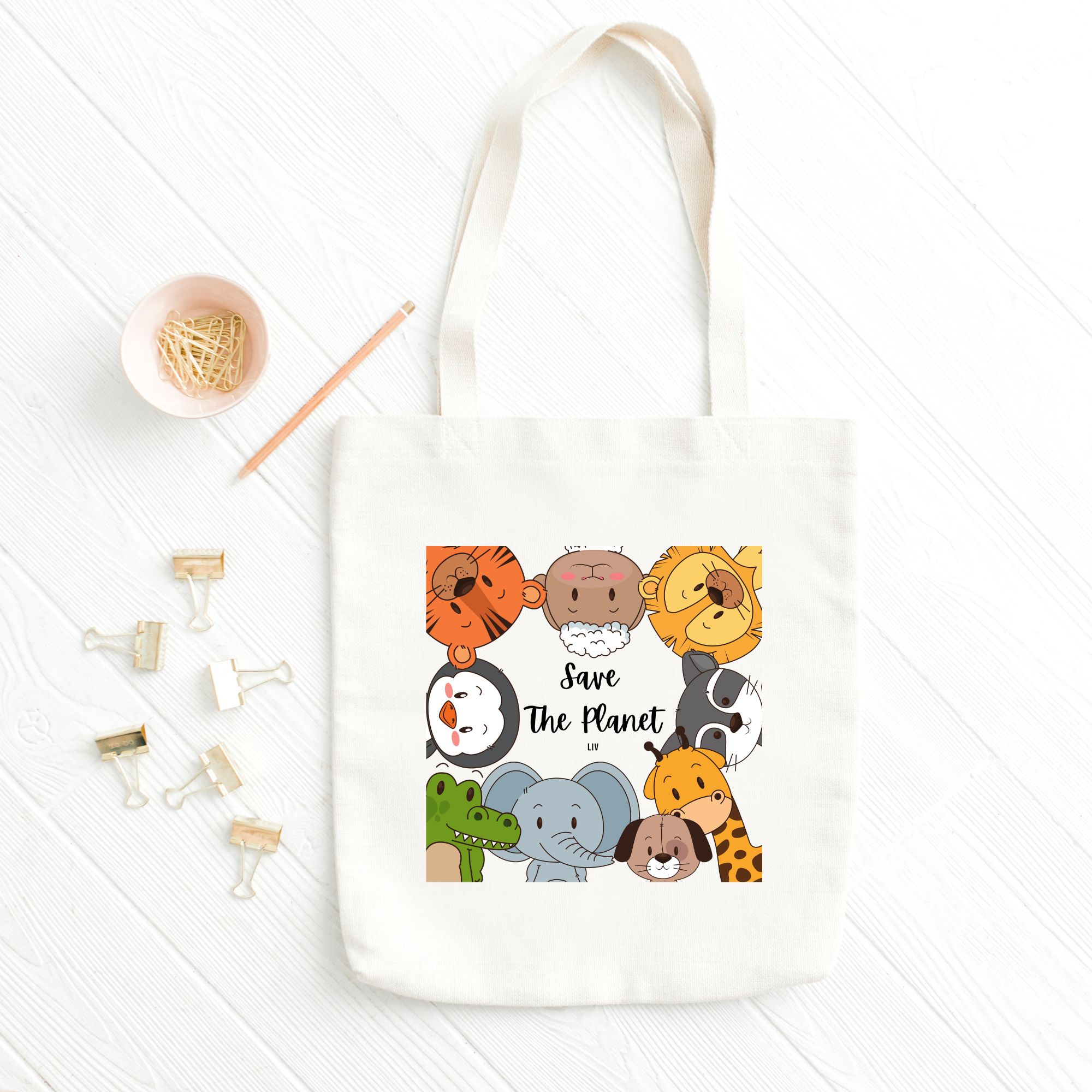 SAVE THE PLANET TOTE